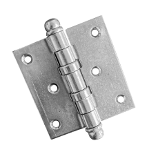Bisagras Tipo Munición c/Agujeros Hierro Zincado