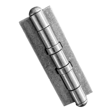 Bisagras Tipo Munición Alas cortas en Hierro Pulido