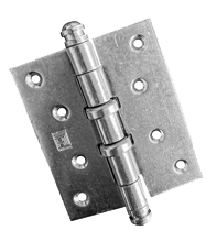 Bisagras a Munición con Agujeros Hierro Zincado